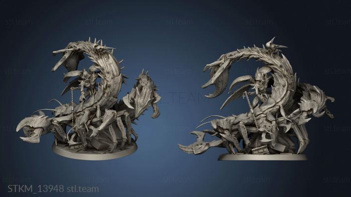 3D model Infestation Giant DeathStalker Hybrid Scorpion Scorpio (STL)