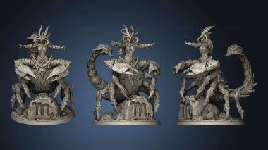 3D model Western Zodiacs Scorpio (STL)