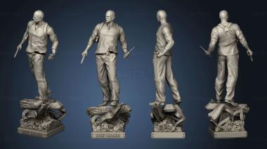 3D model JOHN MCCLANE DIE HARD figure (STL)