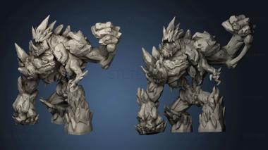 3D model Kragudur Clan Crystal Golem (STL)