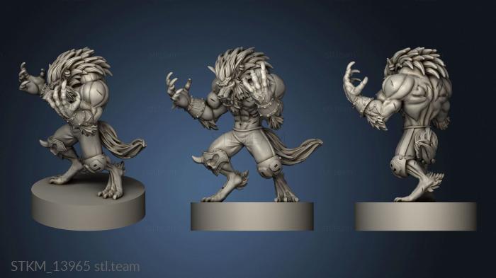 3D model equipos Muertos lobo (STL)