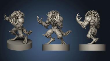 3D model equipos Muertos lobo (STL)