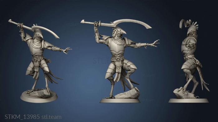 3D model Kenku Soldiers Lord The Soldier Khopesh Guard (STL)