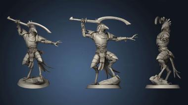 3D model Kenku Soldiers Lord The Soldier Khopesh Guard (STL)