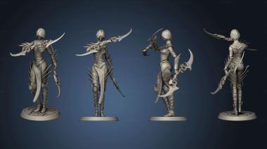 3D model death deathcult blades brandish (STL)