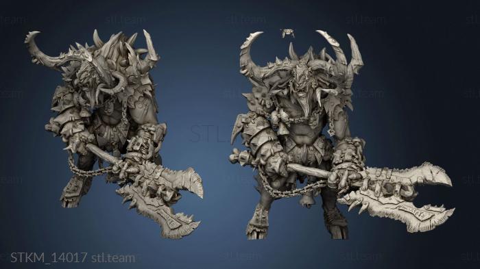 3D model Horned Warlord (STL)