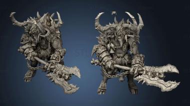 3D model Horned Warlord (STL)