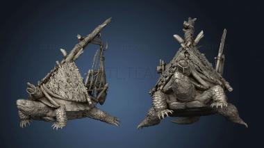 3D model Tale Archduke Mousin Turtle Platform (STL)