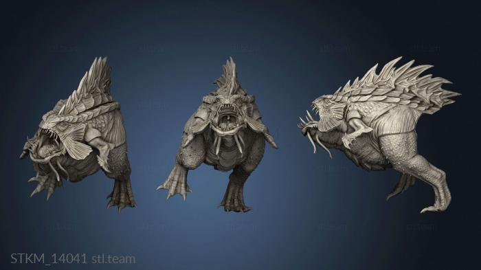 3D model Trench Abyssal Depths Morlok Pouncers The (STL)