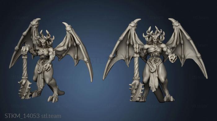 3D model Hell Hath Fury Grand Fiend Wings (STL)