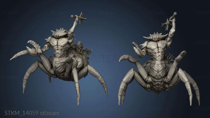 3D model Hunt Treasure Crab People Mace (STL)