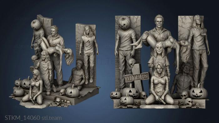 3D model Diorama Michael kid (STL)