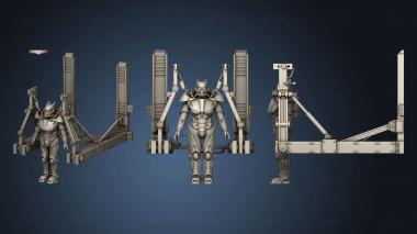 3D model Fallout boom platforms (STL)