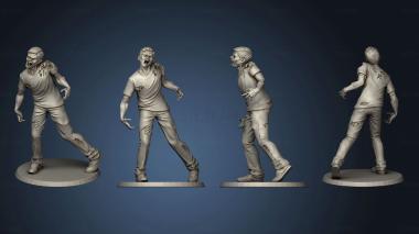 3D model Into the dead Zombie Walkout (STL)