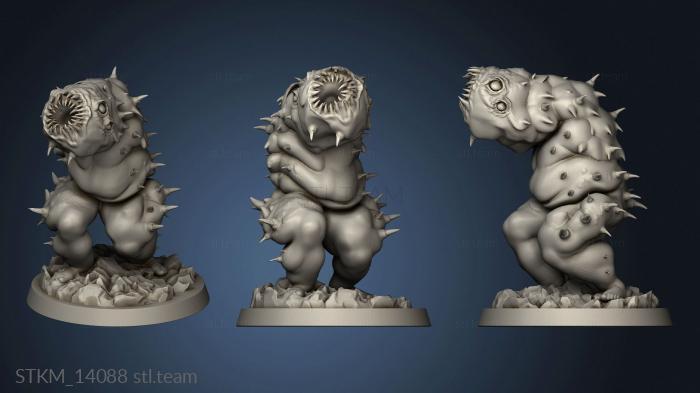 3D model Heroes Beasts As Creatures worm man (STL)