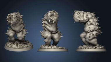 3D model Heroes Beasts As Creatures worm man (STL)