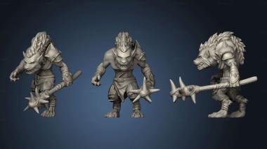 3D model heros Gnoll Ravager (STL)