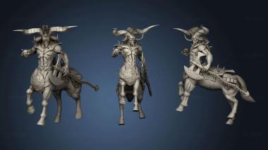 3D model Hour Demons Demonic Centaur Intimidating (STL)