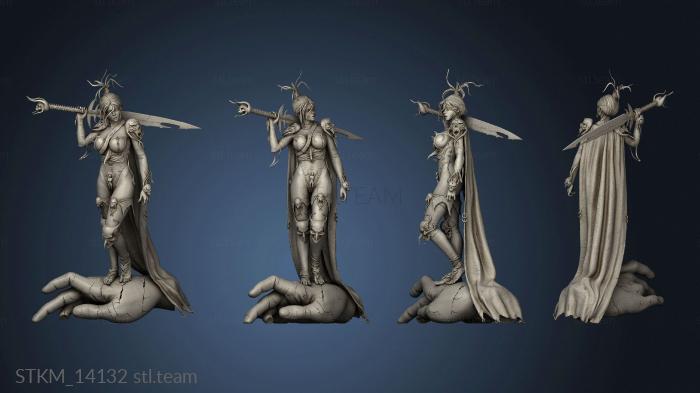 3D model Warrior Lady (STL)