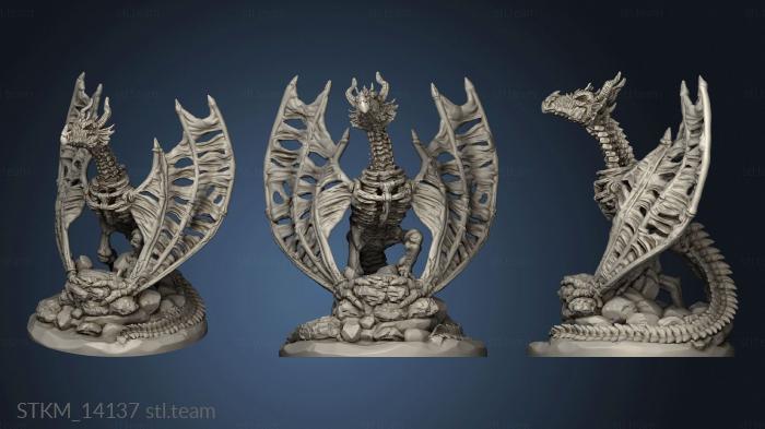 3D model Skeletal Wyvern (STL)