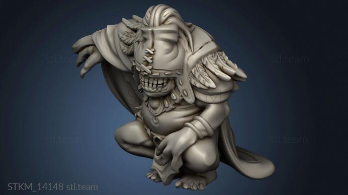 3D model Hour Demons Ogre Warlock (STL)