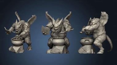 3D model Hour Demons Pig Demon Cooking (STL)