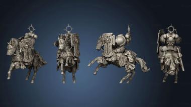 3D model Imperial Cavalry Back Halo (STL)