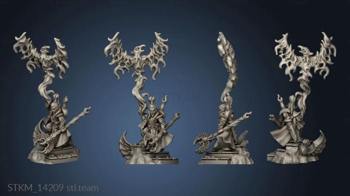 3D model ble elves Heroes Mages phoenix mage (STL)