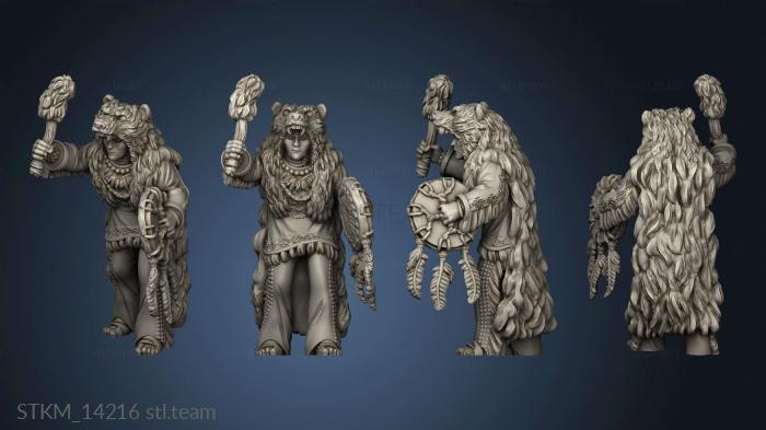 3D model Indians Shaman (STL)