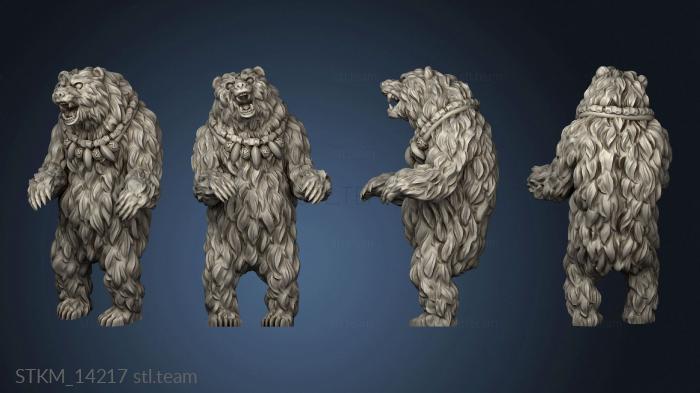 3D model Indians Skin Animal (STL)