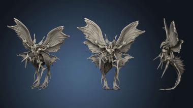 3D model Infestation Moth Warrior Male (STL)