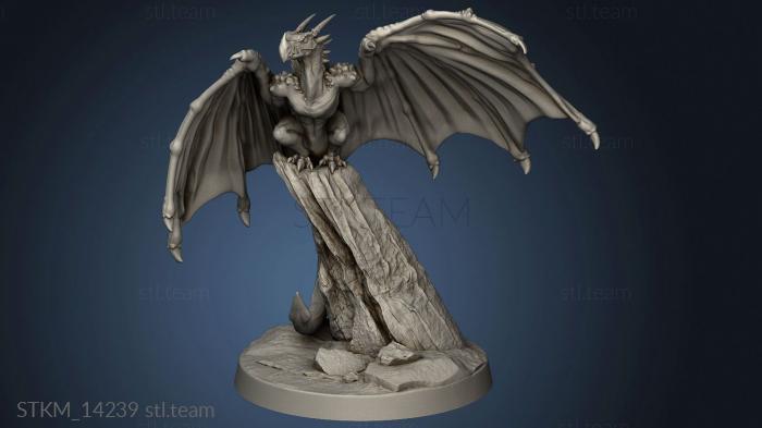 3D model INGMAR PALADIN Shoulder Dragon Solo (STL)