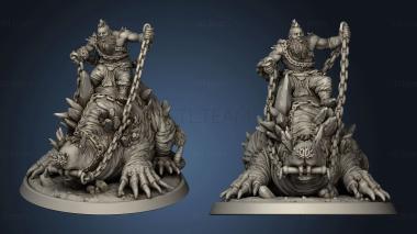 3D model Kragudur Clan Chainer Mounted (STL)