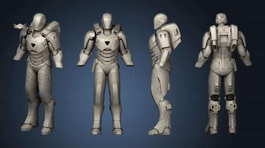 3D model iron Man Mark Gemini ABS (STL)