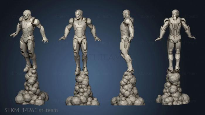 3D model Iron Man Figures For Marvel Crisis Protocol Man Blast (STL)