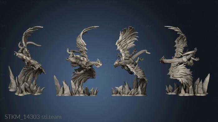 3D model Jabihan Frost White Dragon (STL)