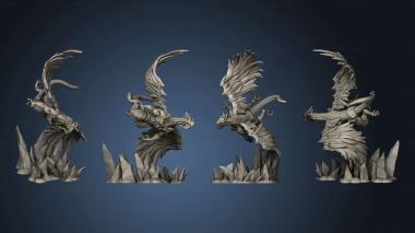 3D model Jabihan Frost White Dragon (STL)