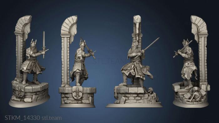 3D model MEDIEVAL hero (STL)