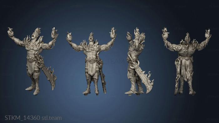 3D model Kagutsuchi Fire Giant Man Giant (STL)