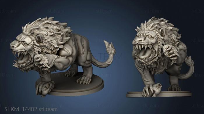 3D model KD Mufasa Lvl Lion (STL)