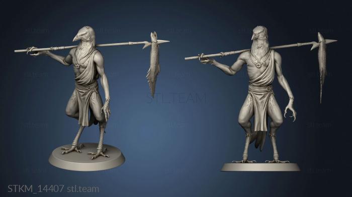 3D model Kenku Fishermen Lord The fisherman fishstick (STL)