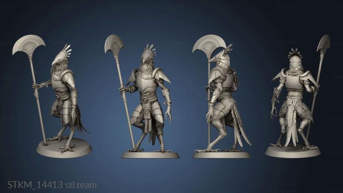 3D model Kenku Soldiers Lord The Soldier Palmaxe Idle (STL)