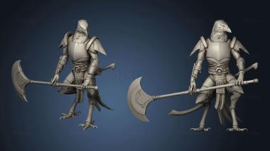 3D model Kenku Soldiers Lord The Soldier Palmaxe Rest (STL)