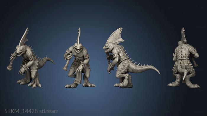 3D model KNIGHT Skink Blowpipe Hunter (STL)