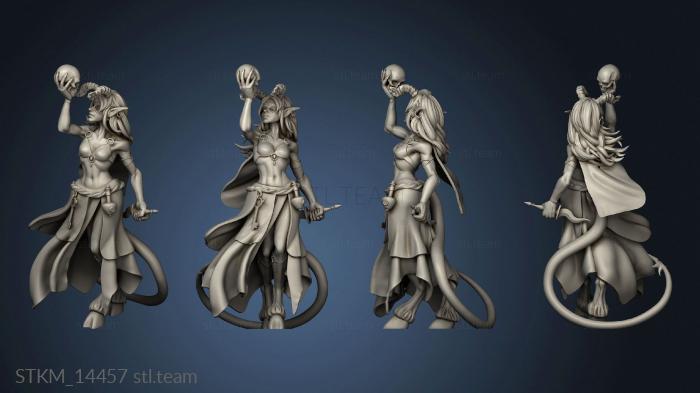 3D model KOT CORE Tiefling Witch (STL)