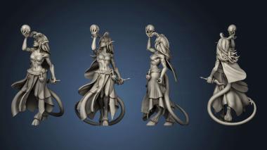 3D model KOT CORE Tiefling Witch (STL)