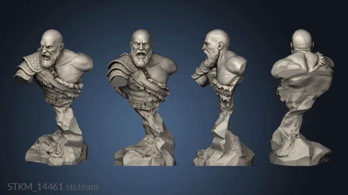 3D model Kratos God War (STL)