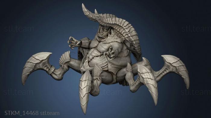 3D model Krilganath sea demon (STL)