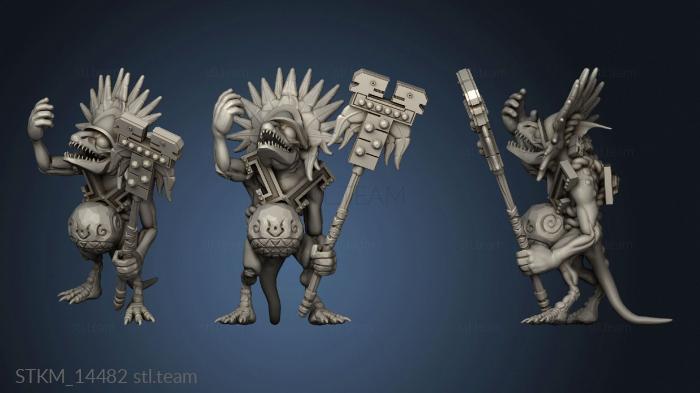 3D model Lacerator Tribesmen Star Priest Priest (STL)