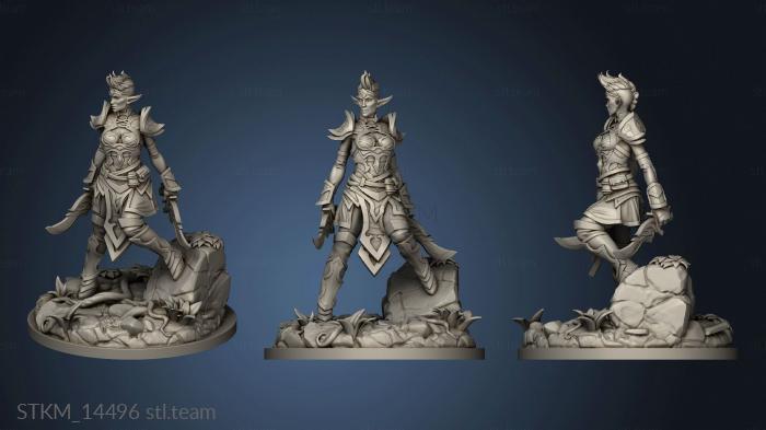 3D model OBR Elf Warrior (STL)